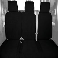 Caltrend Stražnji split klupa Supersuede navlake za sjedala za - Ford F- - FD570-01SS Crni umetci i