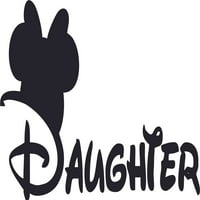 Minnie Mouse kćer crtani karakter zid umjetnosti vinil naljepnica Dizajn dekala djevojka dječji djeca