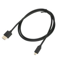 Adapter kabl, pozlaćeni konektori HD kabelski adapter Crna plastika za HD multimedijski interfejs v2.0