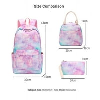 Bzdaisy Rainbow Spy Porodični ruksak s ramenom i olovkom - Dreamy MacAron Colors & 15 '' prijenosni