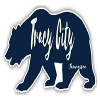 Tracy City Tennessee suvenir 3x frižider magnetni medvjed dizajn