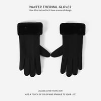 Rukavice Grijane rukavice Zimske rukavice Ženske rukavice Zimske djevojke Plišane tople jahanje rukavice
