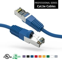 20ft CAT5E zaštićena Ethernet mrežom za podizanje kabela Gigabit LAN mrežni kabel RJ brzi patch kabel, plavi