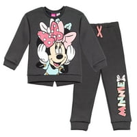 Disney Minnie Miš dječje djevojke od majice i pantalone postavljene do velikog djeteta
