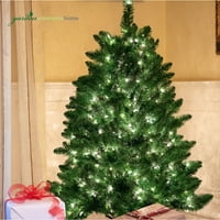 Vrtni elementi Umjetna pred-lit Penn Jela umjetna božićna drvce, savjeti, bistro svjetla, 6. ft