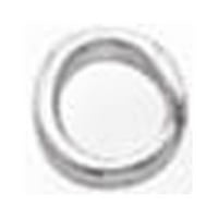 Jewels 14k bijeli zlatni merač krug split prsten