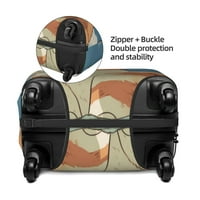 Turistički kofer prtljage Poklopac, Cat Blue Sky Anime Elastic Elastic Elasting Stretch kofer zaštitnik,