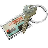 Keychain USA Rivers Oxoboxo River - Connecticut