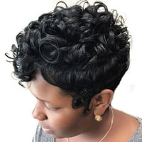 Perike za ljudske kose za žene crna boja prirodna čipka kose brazilsko manje čipke prednje pune perike