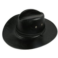 Kaubojski šetblackhats šešir muškarci muškarci HARD zapadni sunce šeširi slame pune kape Cap Fancy haljina