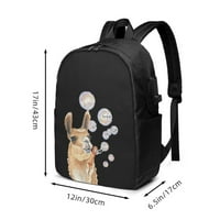 Puhanje ruksački ruksak lagani laptop ruksak za laptop za putničku školu Žene Muškarci Djevojke
