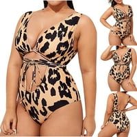 Giligiliso Cleariance Ljeto Ženski plus veličina kupaći kostimi Dame plus size kupaći kostim jednodijelni kupaći kostim kupaći kupaći kostim bikini