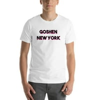 3xl Dva tona Goshen New York kratka pamučna majica kratkih rukava po nedefiniranim poklonima