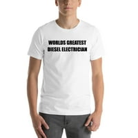 Najveći svjetski dizel električar kratkih rukava pamučna majica s nedefiniranim poklonima