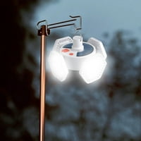 TepsMF USB Svjetlo za kampiranje sa daljinskim upravljačem - viseći vodootporna šatorska lampica na
