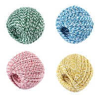 Wollalno navoj pamuk užas užas u boji užad u boji za šivanje vrpca DIY HANDICRAFT Woven gudački pleteni