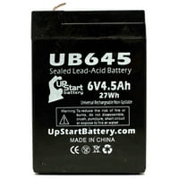 Kompatibilna elitna el baterija - Zamjena UB univerzalna zapečaćena olovna kiselina - uključuje dva