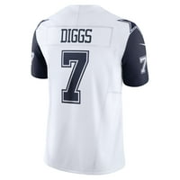 Muški Nike Treven Diggs White Dallas Cowboys Vapor F.U.S.e. Ograničeni dres