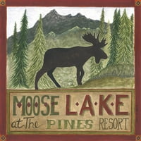 Moose Lake Poster Print Cindy Shamm