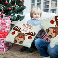 Santa Claus posteljina božićni jastučni kauč kauč na kauč automobila pokrov kućni dekor božićni ukrasi