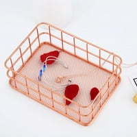 Organizator metalna žičana mreža za pohranu košara za spremanje za radnu površinu četkica za šminkanje