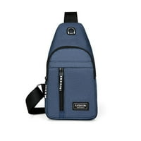 Torba za kaiševska ruksaka sa rupama za slušalice ruksak ruksački ruksak višenamjenski crossbody kes