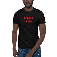 3xl Crveni Beaver Creek kratki pamuk majica s nedefiniranim poklonima