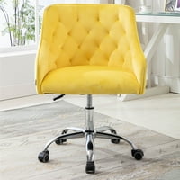 Yipa uredski stol tapecirani stolni stolice Shell oblik Slobodnoj fotelja za slobodno vrijeme Fotel