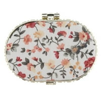 AKOADA prijenosni sklopivi kompaktni šminka cvjetni ogledala džep za torbu kozmetički kreativan